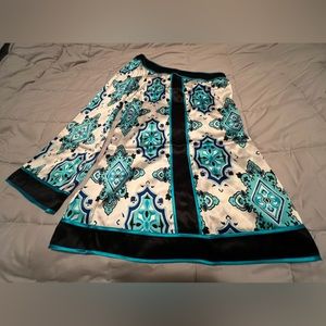 Bebe 100% silk tunic. NEW with tags